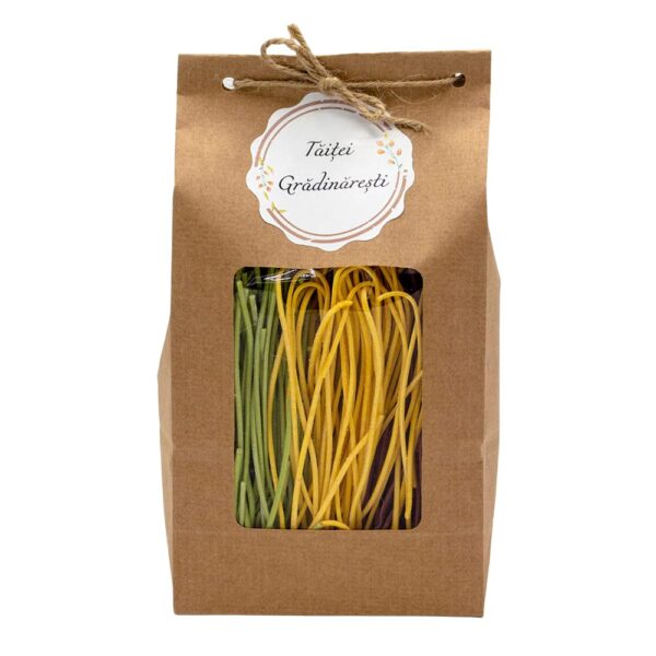 Spaghette grădinărești colorate 200g