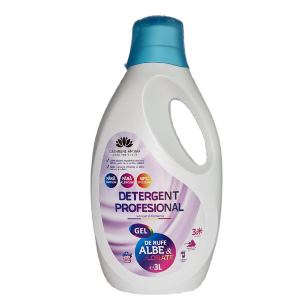 Detergent profesional rufe albe&colorate Cashmere Aroma 3L